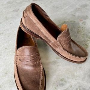 Clarks Mens 'Nubuck' Penny Loafers